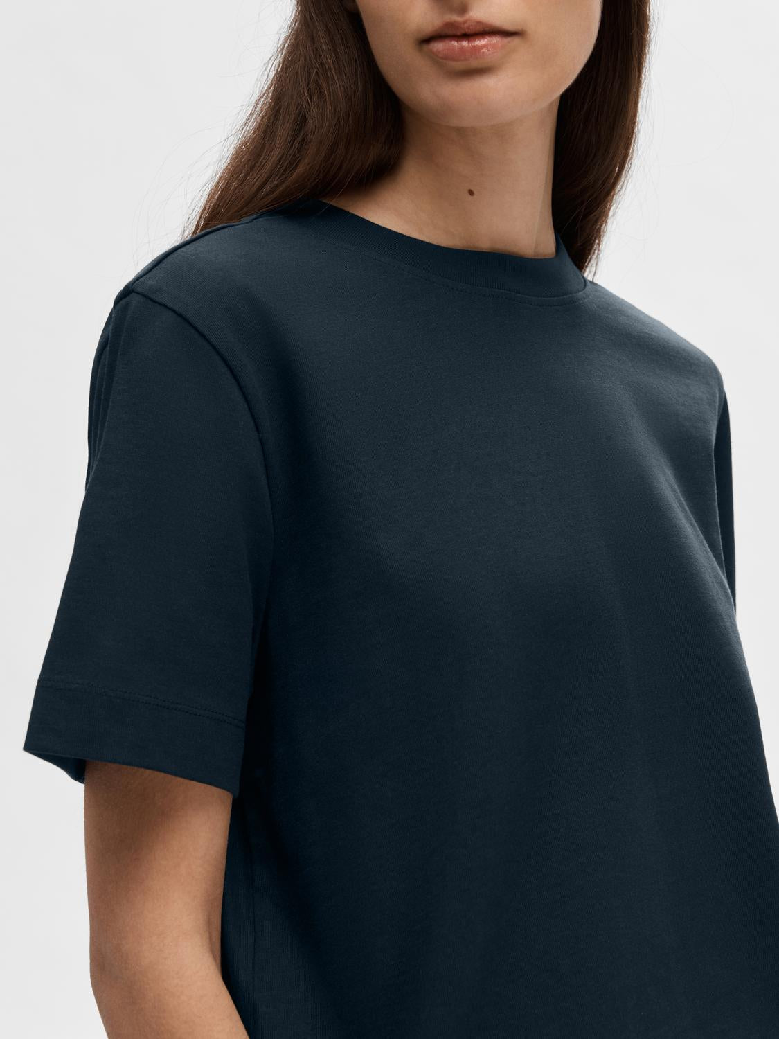 SLFESSENTIAL T-Shirt - Dark Sapphire